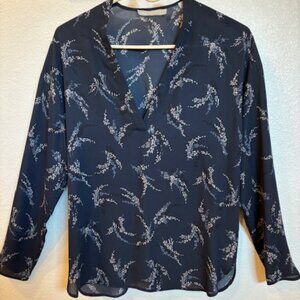 Vince floral blouse